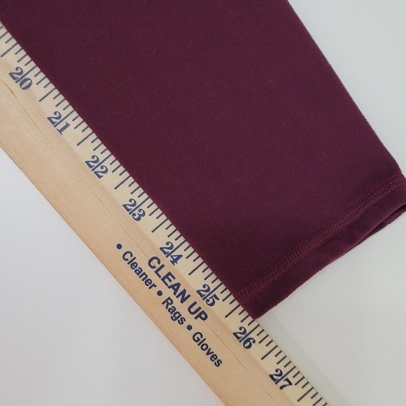 FABLETICS Define Powerhold Leggings Size XS Maroon high waisted EUC - Picture 5 of 8